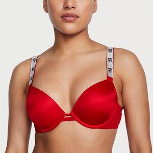 Victoria secret Women's very sexy shine strap smooth push up Bra 36C